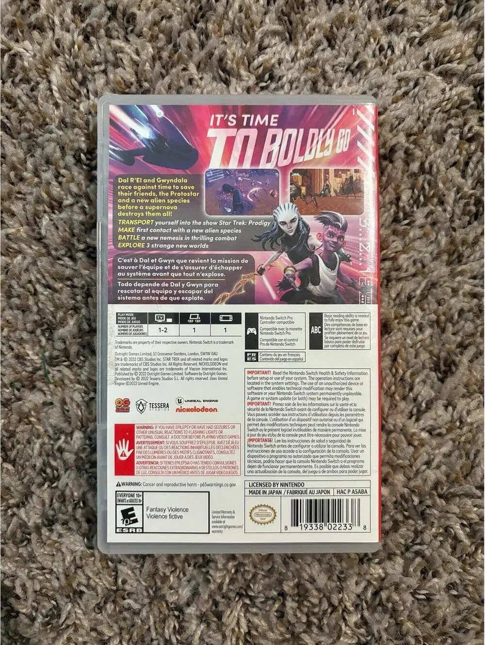Star Trek Prodigy Supernova for Nintendo Switch
